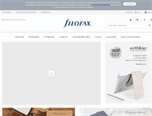 Tablet Screenshot of filofax.it