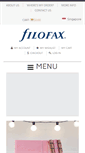 Mobile Screenshot of filofax.sg