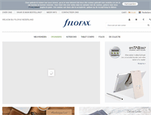 Tablet Screenshot of filofax.nl
